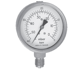 Stainless Steel Cased Absolute Pressure Gauges